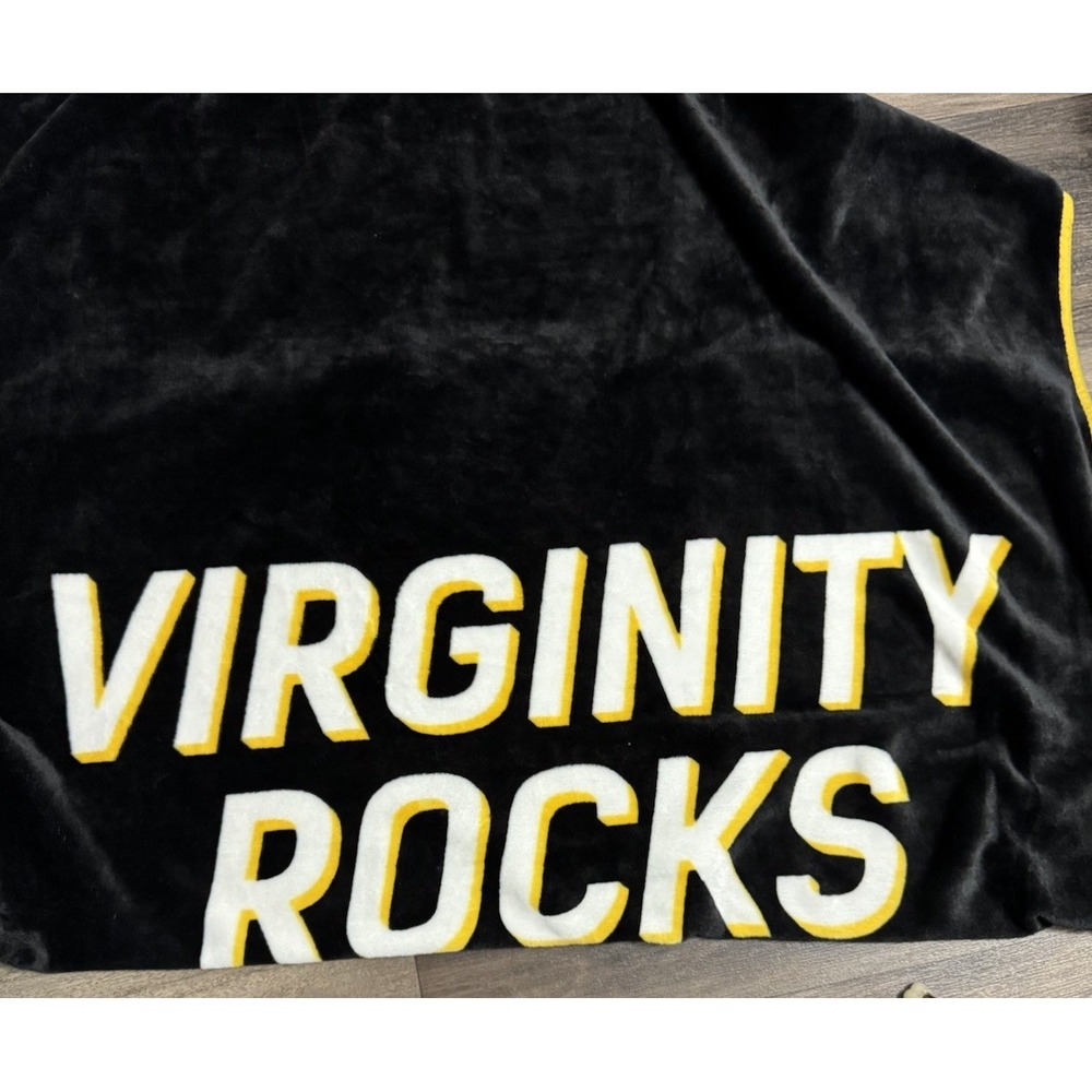 Danny Duncan "Virginity Rocks" Novelty Throw Blanket Funny Nwot